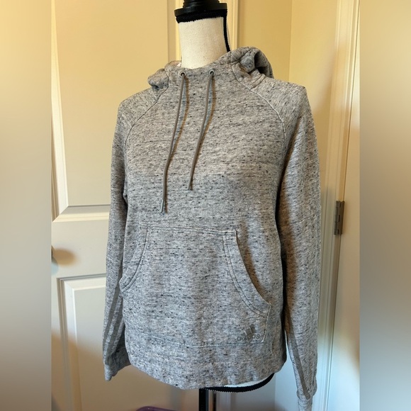 Adidas Cozy Gray Hoodie - Picture 4 of 7